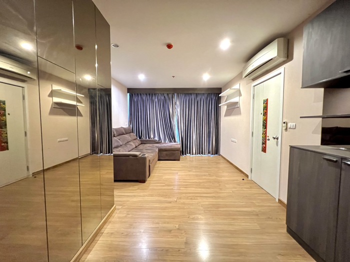 For SaleCondoBang Sue, Wong Sawang, Tao Pun : @@The Tree condo for sale Interchange, size 58 sq.m., 25th floor, Building A, corner room, river view, fully furnished and some electrical appliances@@