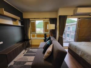 For SaleCondoSriracha Laem Chabang Ban Bueng : Please close the project!! 1 bedroom, fully furnished, next to Kasetsart University, Sriracha Very good rental