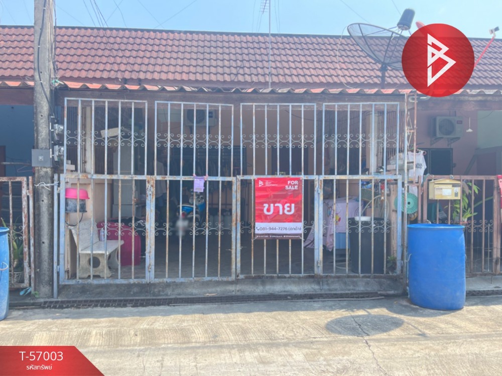 For SaleTownhouseRatchaburi : Townhouse for sale. Chitpong Village, Chom Bueng, Ratchaburi