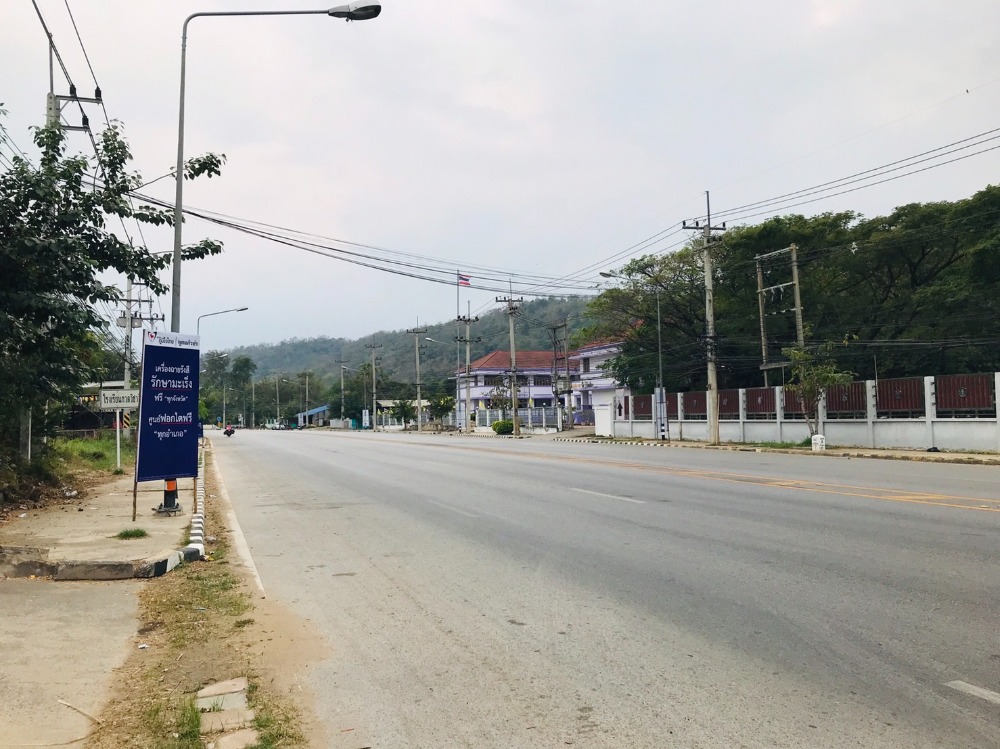 For SaleLandUthai Thani : Land for sale, Uthai Thani, View of Khao Sakae Krang. 12 rai, Muang District, Uthai Thani Province