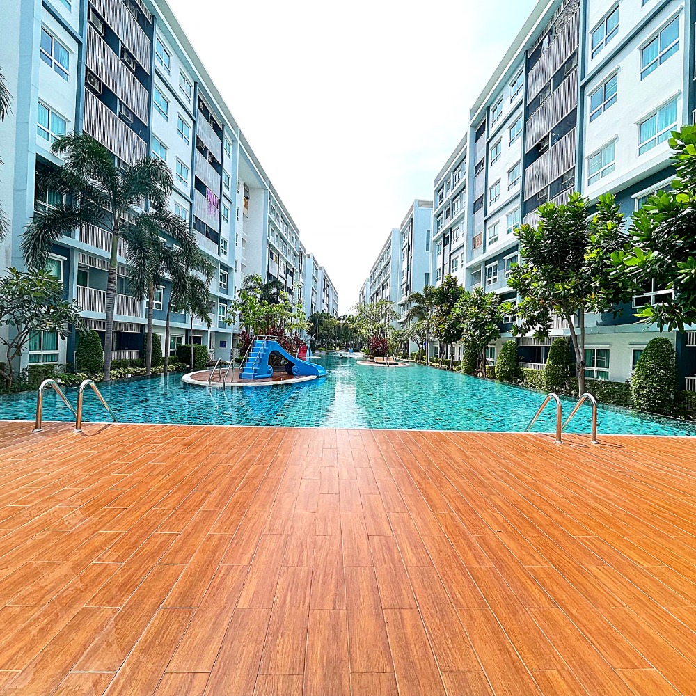 ให้เช่าคอนโดหัวหิน ประจวบคีรีขันธ์ : คอนโดเดอะทรัสต์ ให้เช่า 2 ห้องนอน 2 ห้องน้ำ ติดทะเล