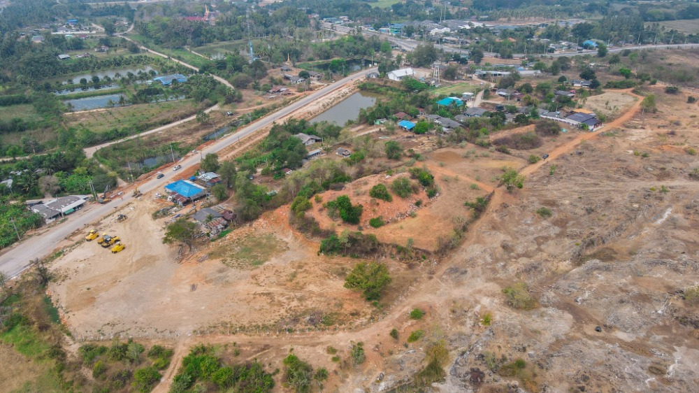 For SaleLandHuahin, Prachuap Khiri Khan, Pran Buri : Wonderful land near  Paknampran Beach Park