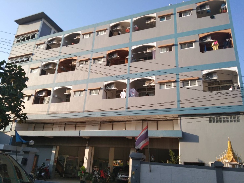 For SaleBusinesses for saleEakachai, Bang Bon : 4-storey apartment for sale on Kanlapaphruek Road, Soi Kamnan Maen, Bang Bon Nuea Subdistrict, Bang Bon District, Bangkok.
