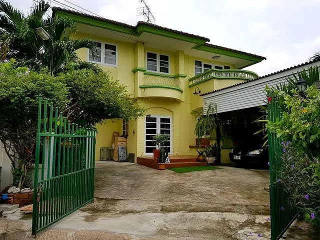 For SaleHousePinklao, Charansanitwong : 2-storey detached house, Montakarn, Taling Chan, 66 square meters