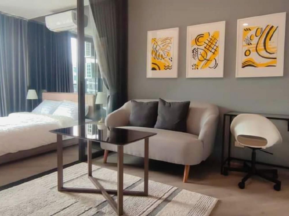 For RentCondoVipawadee, Don Mueang, Lak Si : Condo for rent, The Base Saphan Mai, large room 34 sq m.