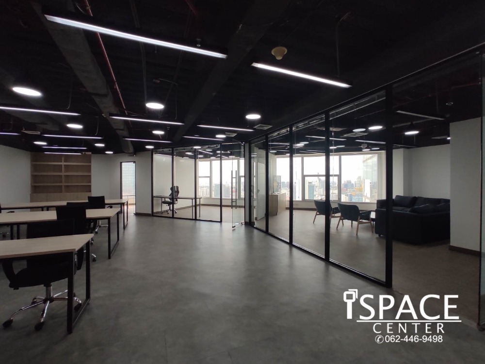 ให้เช่าสำนักงานสาทร นราธิวาส : ให้เช่า สำนักงานออฟฟิศตกแต่งแล้ว FullFurnished พร้อมเข้าทำงาน ติด BTS ช่องนนทรี เดินทางสะดวกมาก มีกั้นห้องไว้แล้ว