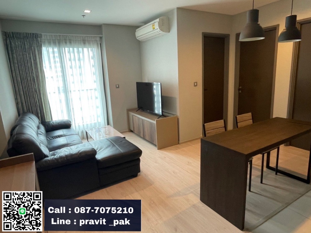 For SaleCondoRatchathewi,Phayathai : Urgent sale, Rhythm Rangnam Condo, 2 bedrooms, high floor, fully furnished, special price, free transfer fee...!!!!