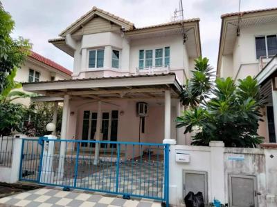 For RentTownhouseLadkrabang, Suwannaphum Airport : Townhome for rent, 2 bedrooms, fully furnished, near Airport Link Thap Chang, Chuan Chuen, Udomsuk, 160 sq m. 40 sq m.