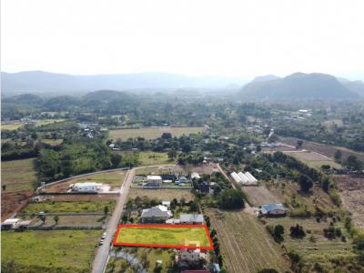 For SaleLandPak Chong KhaoYai : Land for sale in Khao Yai, Mu Si Subdistrict, Pak Chong District, 1 rai, the best location in this area.
