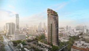 Sale DownCondoSilom, Saladaeng, Bangrak : 🔥 9.56 mb SUPER RARE Unit, SPECIAL price on the highest three floors! The best value for money ROMM CONVENT