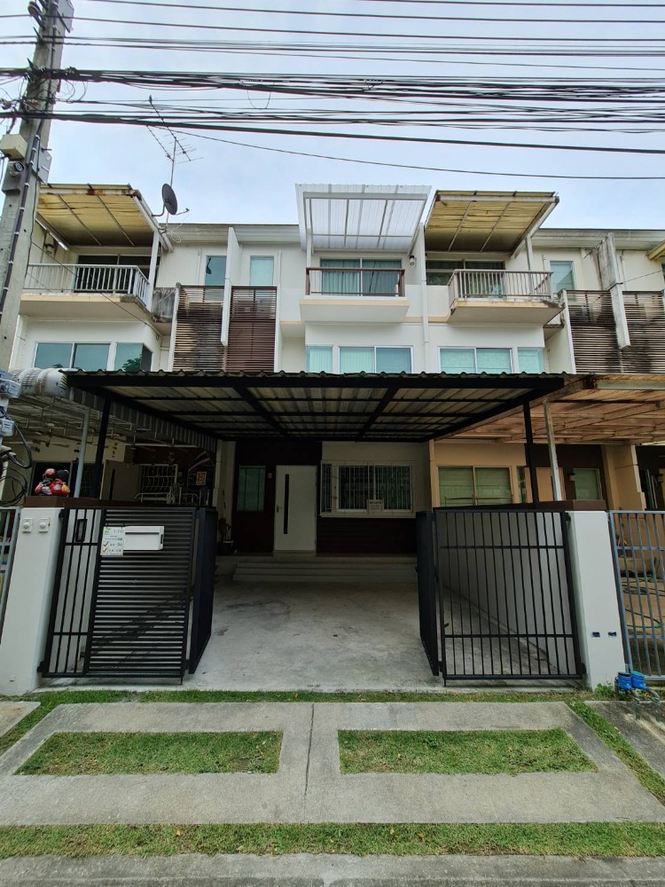 For SaleTownhouseRama 2, Bang Khun Thian : 3-storey townhome for sale, renovated, new built-in New house project 2, Rama 2, size 21.9 sq m., has never been in