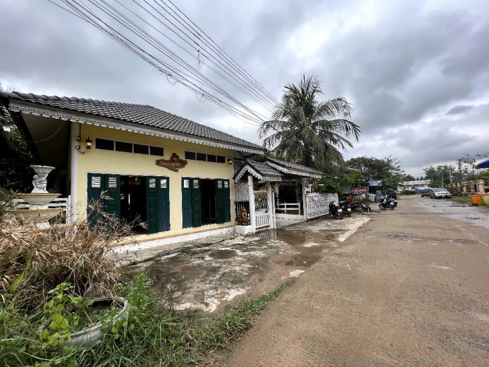 For SaleHousePhayao : House for sale in Buriram Next to Nong Hong municipality, size 1-2-30 rai, suitable for a private house, guesthouse, resort, restaurant