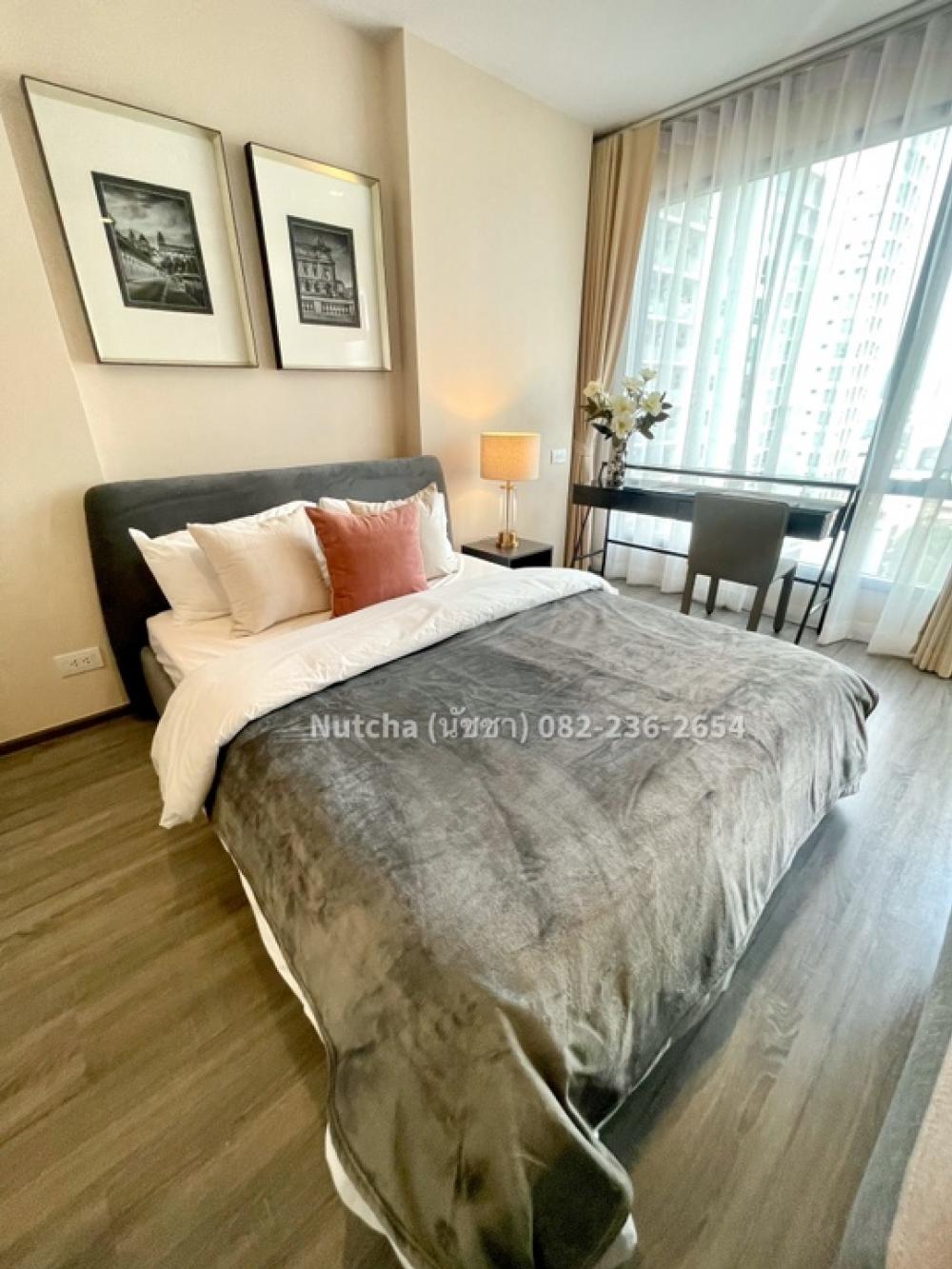 For SaleCondoRatchathewi,Phayathai : Urgent!! 🧳 Fully furnished room ready to move in 🧳 Ideo Mobi Rangnam 1Bedroom 35sq.m ☎️ Contact project salesman 082-236-2654 Natcha