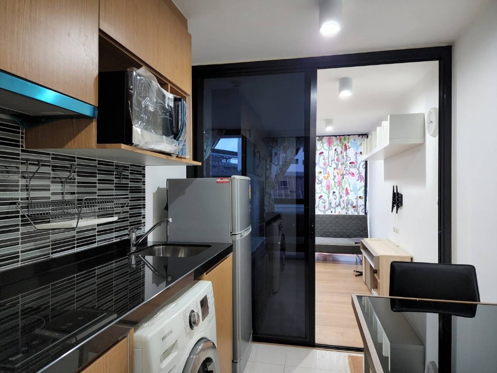 For SaleCondoOnnut, Udomsuk : Urgent sale! Studio with electrical appliances, fully furnished, 150 meters from BTS Prakanong, Urgent Sell Fully furnished!!