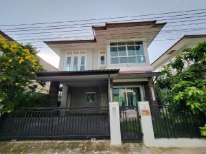 For RentHouseNonthaburi, Bang Yai, Bangbuathong : ✅ 2 storey detached house for rent, Ladda Ville 4 Project, Ban Kluai-Sai Noi Road