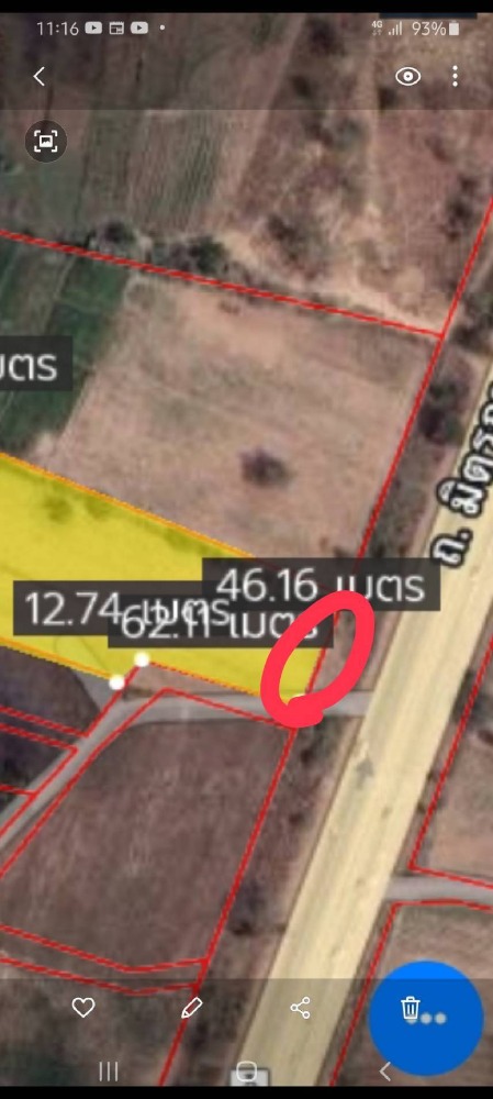 ขายที่ดินขอนแก่น : ที่ดินทำเลทอง ติดถนนมิตรภาพ