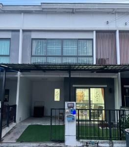 For RentTownhouseNakhon Pathom, Phutthamonthon, Salaya : ++ New townhome for rent ++ Pruksa 83, fully furnished, ready to move in, next to Central, only 7 minutes away from Mahidol Salaya