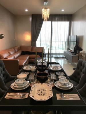 For SaleCondoRama3 (Riverside),Satupadit : Sell Starview Rama3 (Star View Rama 3), luxury condo, private elevator, beautiful room, near King's College International School Bangkok, river view, beautiful room, ready to move in.