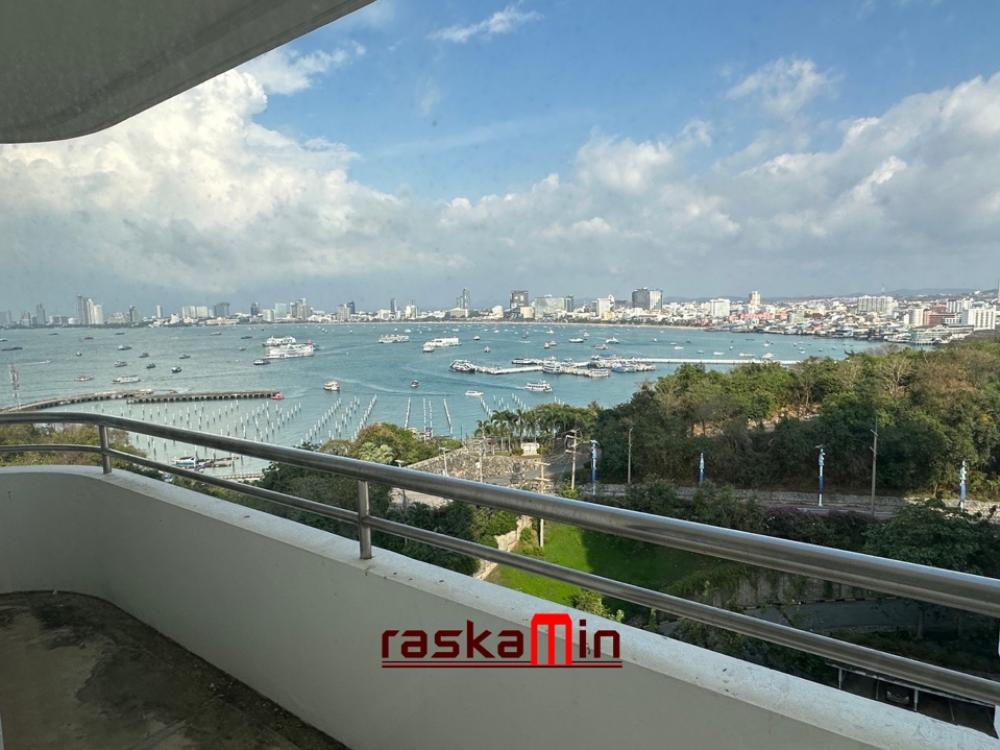 For SaleCondoPattaya, Bangsaen, Chonburi : 4Beds Panorama Seaview Royal Cliff Garden Pattaya 334sqm High floor Partially furnished
