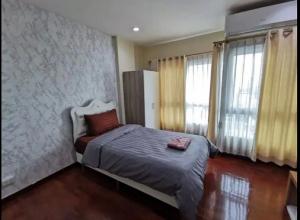 For RentCondoRama9, Petchburi, RCA : Condo PG Rama 9, 2 bedrooms, 1 bathroom, Building B, 14th floor, with washing machine