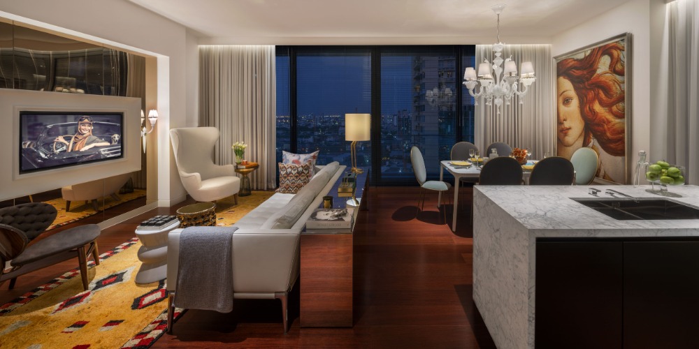 For SaleCondoSukhumvit, Asoke, Thonglor : Condo for sale, Khun By You, the only one in Thonglor. with the most outstanding common area like no other, 2 bedrooms, 2 bathrooms, size 97.75 sq m, 19th floor, fully furnished with furniture and world-class facilities