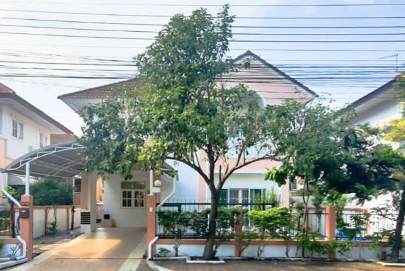 For RentHouseRama5, Ratchapruek, Bangkruai : House for rent, 25,000 per month, Burirom Village Outer Ring Road - Pinklao