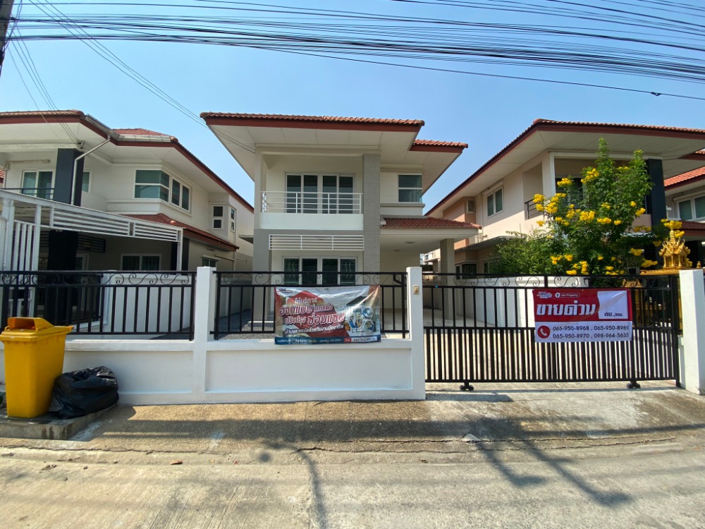 For SaleHousePathum Thani,Rangsit, Thammasat : House for sale, Prathana 3, Lam Luk Ka-Khlong 2. #Near Nana Charoen Market