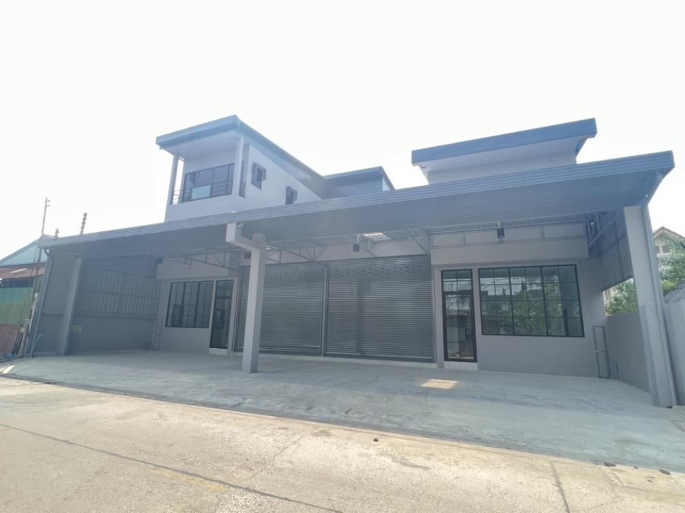 For SaleOfficePathum Thani,Rangsit, Thammasat : Selling offices, offices with warehouses, size 124 sq m., new construction, Khlong 4, Lat Sawai, Lam Luk Ka