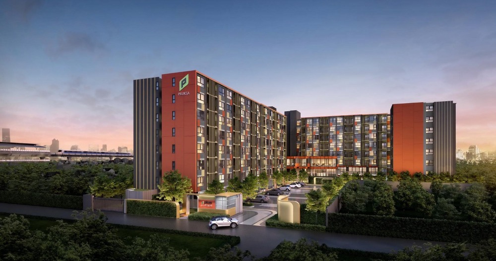For SaleCondoOnnut, Udomsuk : Sale Plum Condo Sukhumvit 97.1, convenient transportation, near BTS Bang Chak and Chalong Rat Expressway, Phra Khanong District, Bangkok.