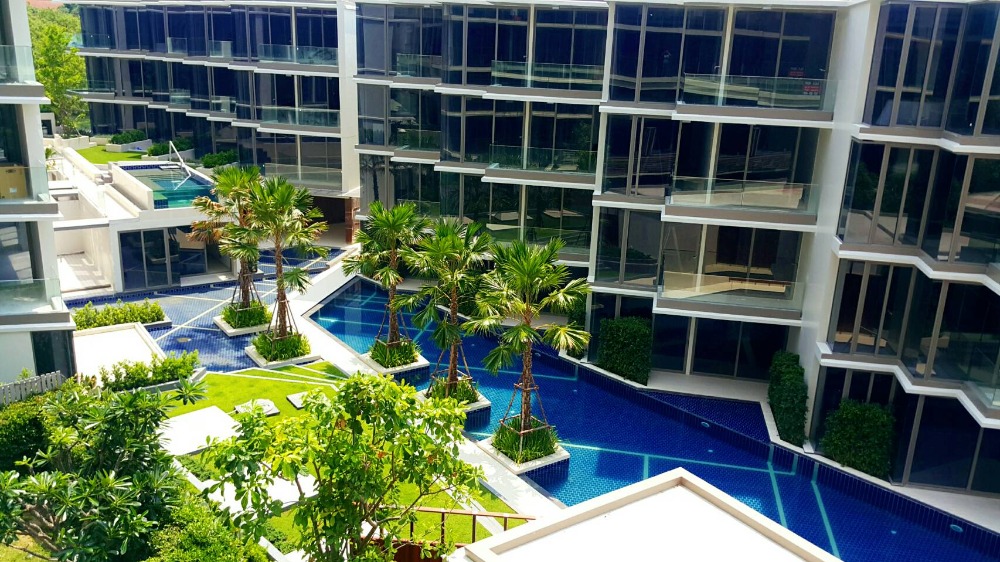 For SaleCondoHuahin, Prachuap Khiri Khan, Pran Buri : Owner Post >> Hua Hin condo for sale, Big lot, 18 rooms, 120 million, Khao Takiab sea, next to a golf course