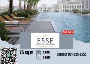 For SaleCondoSukhumvit, Asoke, Thonglor : *REAL PRICE* THE ESSE SUKHUMVIT 36 | 2 Bed | 061-625-2555