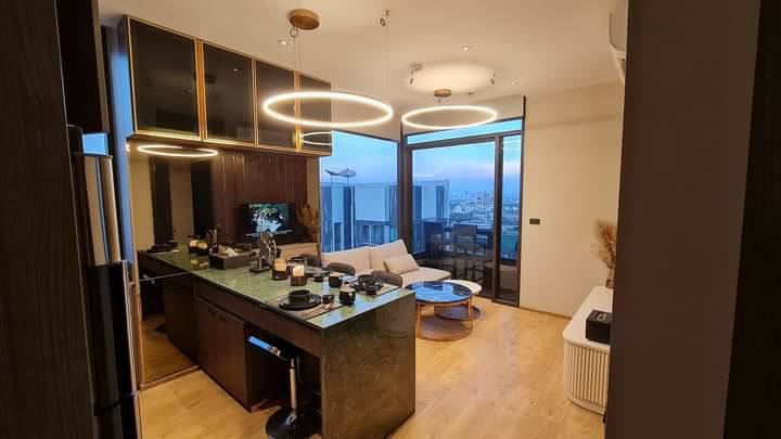 ให้เช่าคอนโดสุขุมวิท อโศก ทองหล่อ : ให้เช่า Luxury Condo THE FINE BANGKOK EKKAMAI 12 ใกล้ Donki mall Ekkamai , BTS Ekkamai 2 ห้องนอน 2  ห้องน้ำ 56 ตร.ม. ชั้น 21 59,000 บ/เดือน  สนใจโทร 097-4655644 T.C HOME