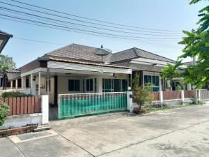 For SaleHouseSriracha Laem Chabang Ban Bueng : Single storey house for sale. Siripatsorn Village University Bang Phra - Sriracha Pleasant atmosphere near the community