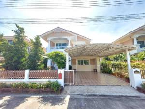 For SaleHouseSriracha Laem Chabang Ban Bueng : 2 storey detached house for sale Maneerin Angsila University As beautiful as new, elegant decoration, below market price