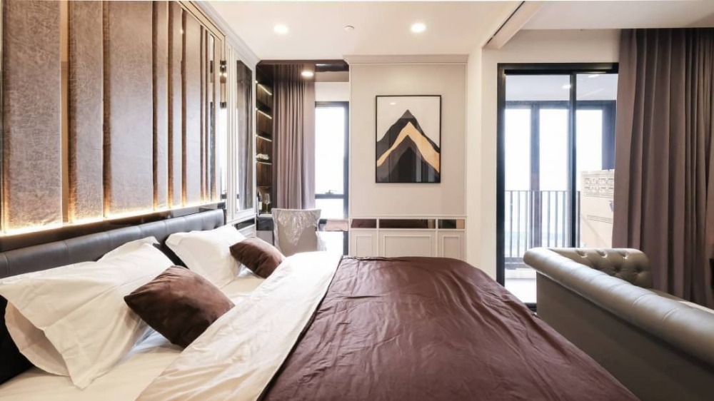 For RentCondoSiam Paragon ,Chulalongkorn,Samyan : Ashton Chula condo for rent, near MRT Sam Yan, BTS Sala Daeng, 1 bedroom, 1 bathroom, 11th floor, 34.5 sq m, 30,000 / month, interested call 097-4655644 T.C HOME