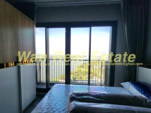 For RentCondoRattanathibet, Sanambinna : Condo for rent, The politan aqua, 23rd floor, size 31 sq m, river view, complete, ready to move in, lowest price project