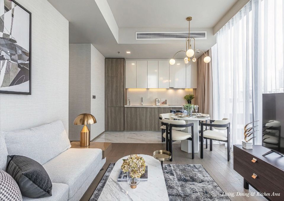 For RentCondoSukhumvit, Asoke, Thonglor : 🌿Celes Asoke🌿Nice room nice decoration 🛏 2 Bed 70.11 sq.m close BTS Asoke