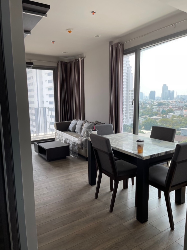 For SaleCondoSukhumvit, Asoke, Thonglor : CEIL BY SANSIRI, corner room, 2 bedrooms, 2 bathrooms, decorated with a new kitchen