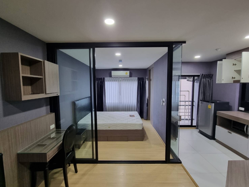 For RentCondoBangna, Bearing, Lasalle : 🔥🔥 For rent 🔥🔥 Via 7 Bangna (Viia 7), a beautifully decorated room. Fully furnished, near abac bangna
