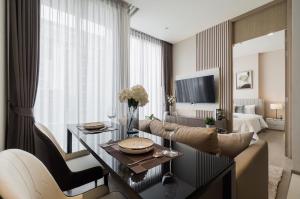 For RentCondoSukhumvit, Asoke, Thonglor : Rent The Esse Asoke, very beautiful room, rental price 45,000 baht/month 🔥