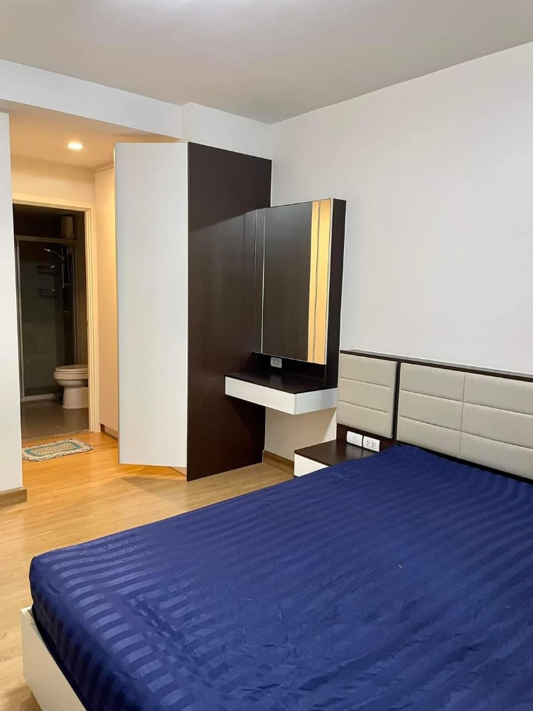 For RentCondoBangna, Bearing, Lasalle : 🛟Condo for rent, Supalai City Resort, Bearing Station, 350 BTS Bearing, beautiful room, fully furnished, size 41 sq m., only 11000-0-