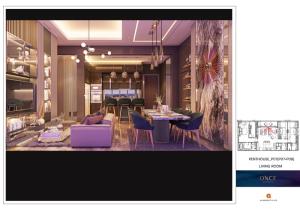 For SaleCondoPattaya, Bangsaen, Chonburi : ✅ For Sale: Penthouse at "Once Pattaya" Luxury seaview penthouse at Pattaya