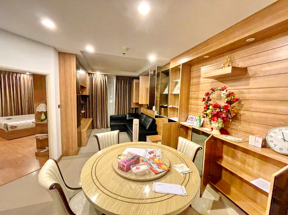 For RentCondoRama9, Petchburi, RCA : 4209😊 For RENT 2 bedrooms for rent 🚄 near MRT Supalai Wellington Cultural Center 1 Supalai Wellington 1 Area: 35.00 sq m.