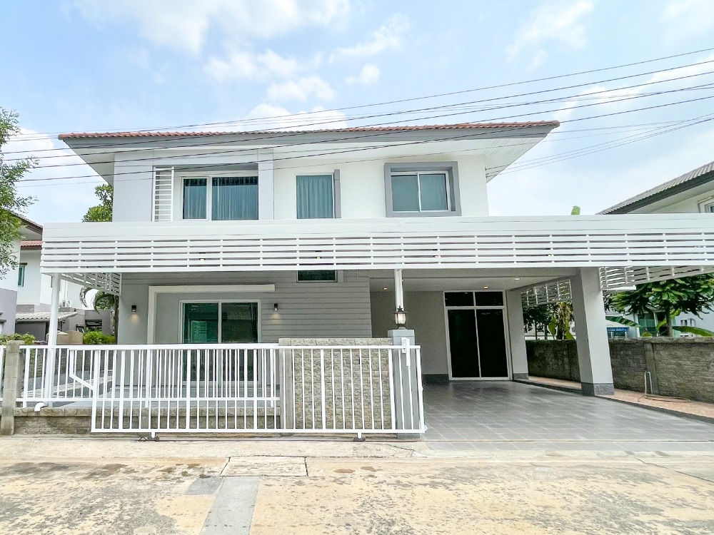 For SaleHouseRama5, Ratchapruek, Bangkruai : 2-storey detached house, Casa Presto Ratchaphruek-Chaengwattana Village (Casa Presto Ratchaphruek- Chaengwattana)🌟 Newly renovated, ready to move in, near 3 large department stores (sale by owner)