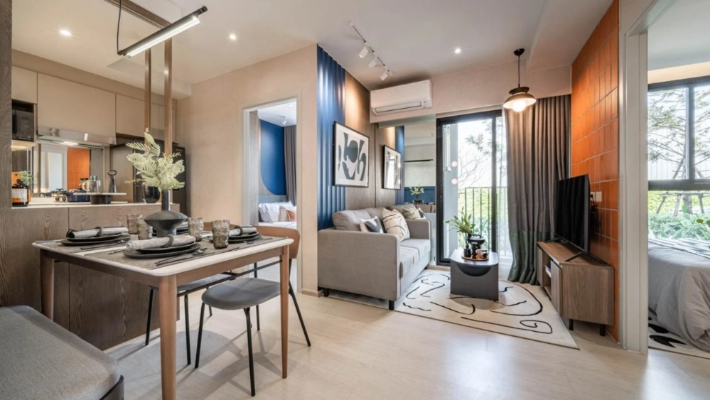 Sale DownCondoPathum Thani,Rangsit, Thammasat : nue core, rare location, 1 Bed plus, pool view, side room, VVIP price