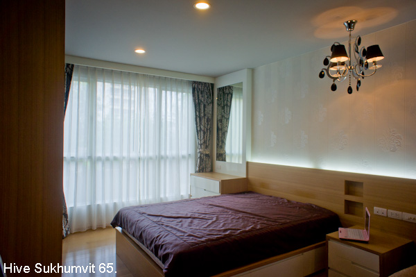 For SaleCondoOnnut, Udomsuk : Another 2.59 million reduction, 1 bedroom, 30.5 sq m., Hive Sukhumvit 65, BTS Ekkamai, fully furnished, ready to move in. Sell by owner