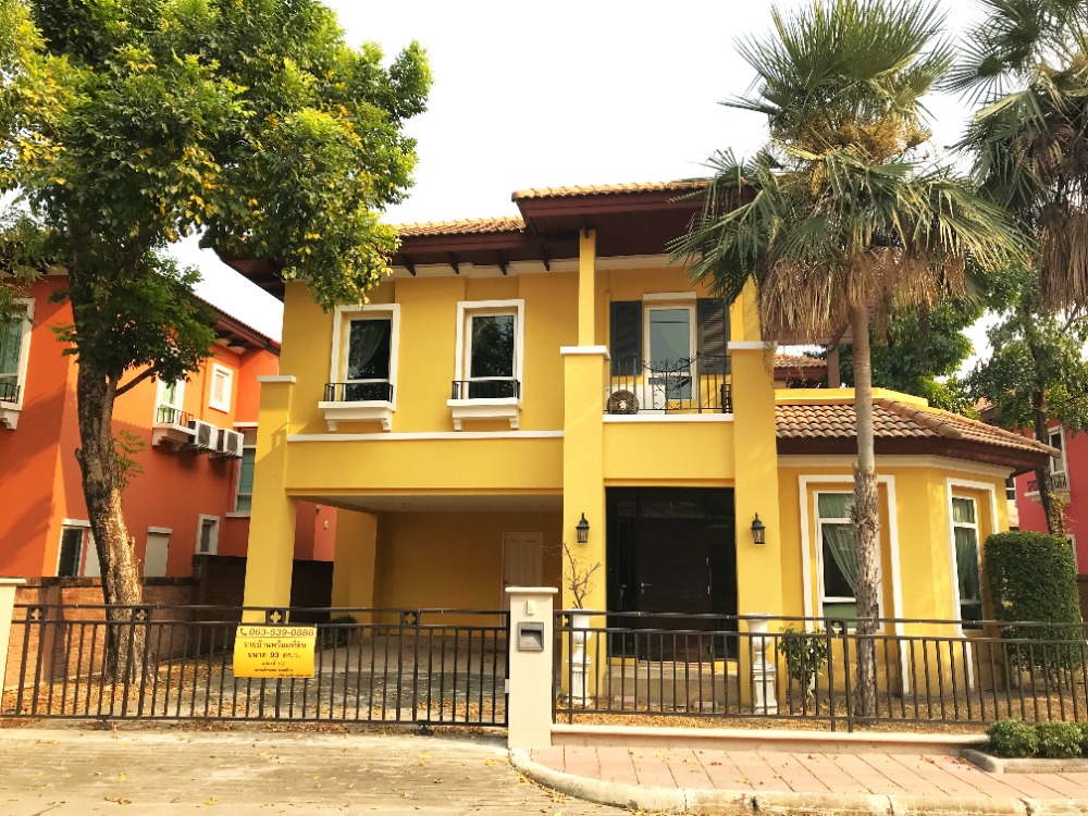 For SaleHouseVipawadee, Don Mueang, Lak Si : Selling a sample house, fully furnished, Grand Canal Donmuang / Single House for sale in Grand Canal Donmuang