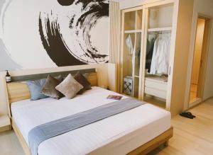 For RentCondoWitthayu, Chidlom, Langsuan, Ploenchit : Rent Life one wireless, very beautiful room, price 20,000 baht 🔥🔥🔥