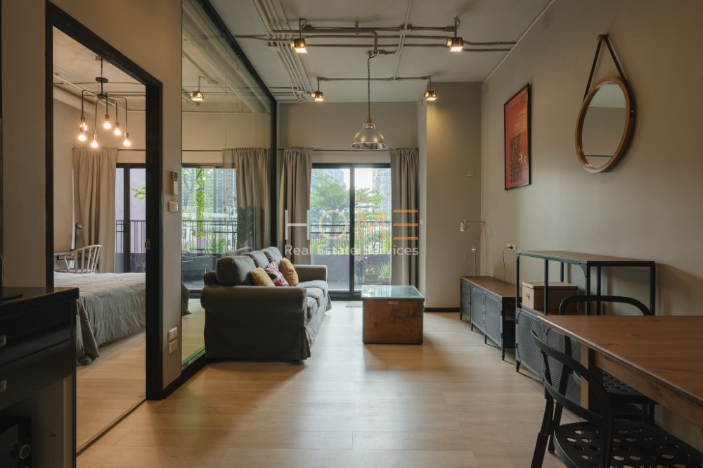 ขายคอนโดสุขุมวิท อโศก ทองหล่อ : ห้องมุม วิวสวน ระเบียงกว้าง ✨ Noble Reveal / 1 Bedroom (FOR SALE), โนเบิล รีวิล / 1 ห้องนอน (ขาย) BOOMME004
