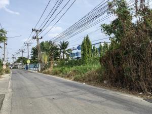 For SaleLandPathum Thani,Rangsit, Thammasat : Land for sale, 8 rai in Soi Khlong Sam 2/1, Rangsit-Nakhon Nayok Road, Khlong 3, Pathum Thani. The land is in a community. Suitable for building a residence or doing a business.